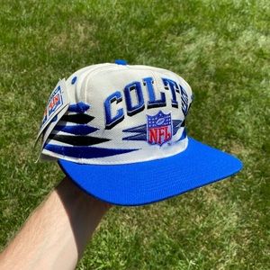 Vintage Colts diamond cut SnapBack